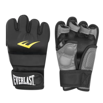 Image of Everlast MMA Matte Boxing Gloves - Black