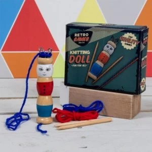 Image of Retro Knitting Doll