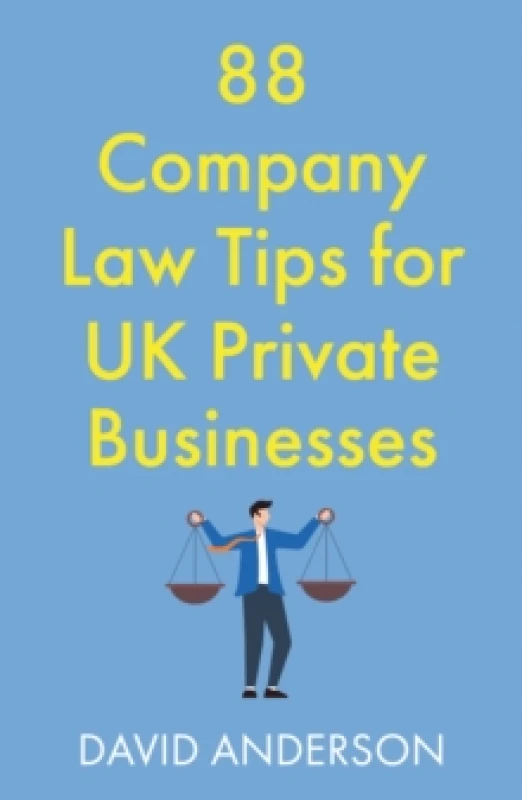 Image of 88 Company Law Tips for UK Private Businesses Paperback / softback