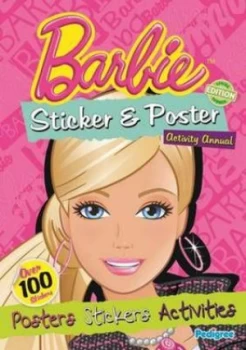Image of Barbie Sticker and Poster Activity Annual 2013 Book