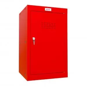 Image of Phoenix CL Series Size 3 Cube Locker in Red with Key Lock CL0644RRK