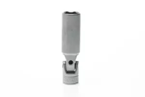 Image of Teng Tools M380041-C 3/8" Drive - Flexible Spark Plug Socket - 16mm