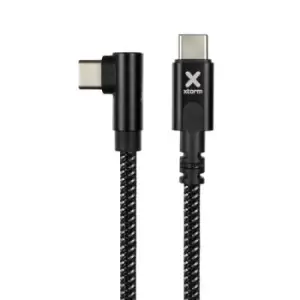 image of Xtorm Original 90 deg USB-C PD cable (1.5m) Black