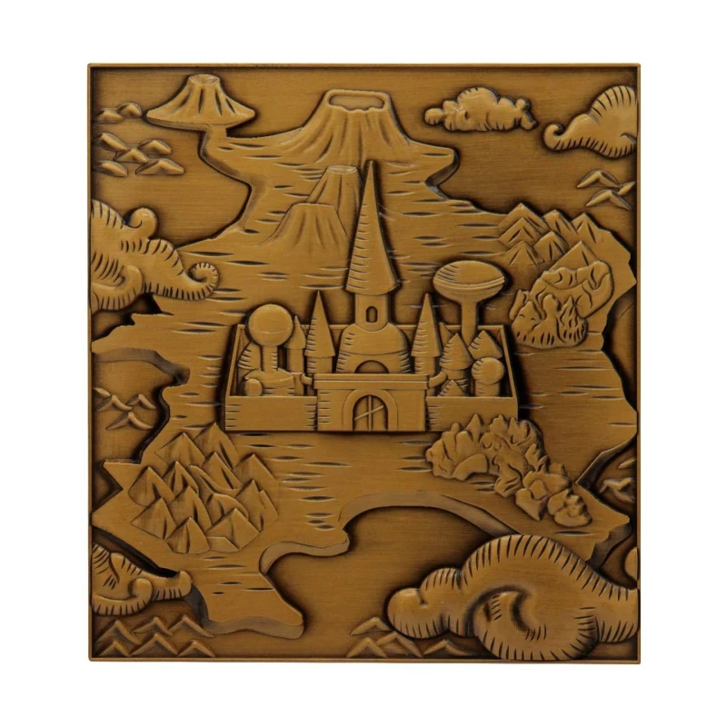 Image of Yu-Gi-Oh! Duelist Kingdom Metal Map Bronze unisex