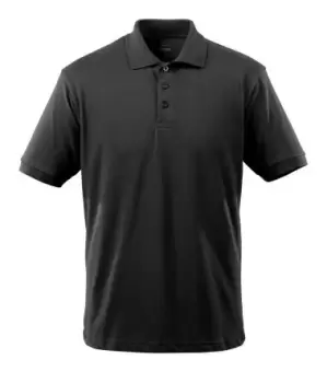 image of Mascot Workwear Black Polo Shirt, M, M