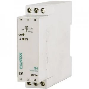 image of Monitoring relay 1 change over Fanox S4 3x400V AC