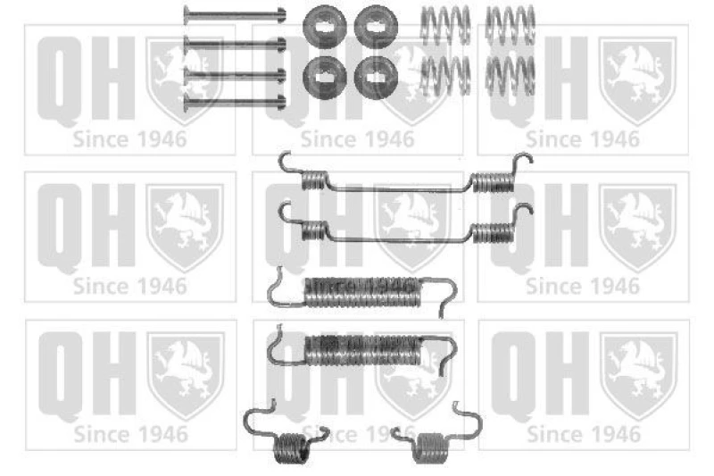 Image of QUINTON HAZELL Brake shoe fitting kit QUINTON HAZELL BFK427