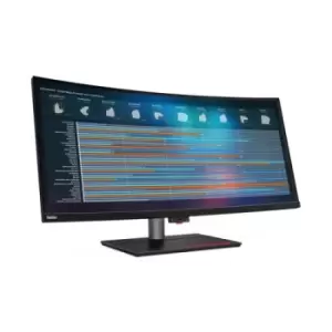 image of Lenovo ThinkVision 39.7" P40w-20 UltraWide Curved LED Monitor