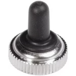 Image of APEM N33161005 Sealing cap Nickel-coated, Black