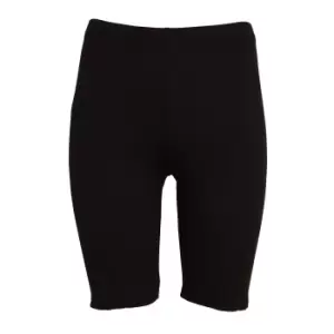 Image of Brave Soul Womens/Ladies Cycle Shorts (M) (Black)