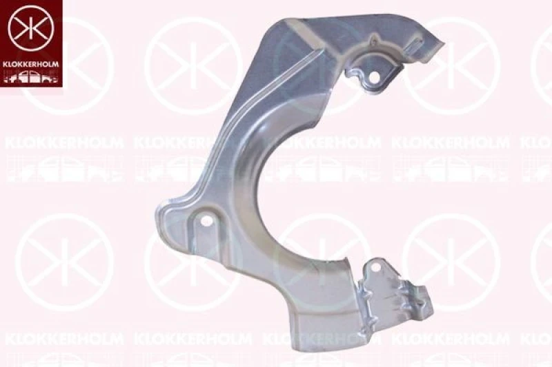 Image of KLOKKERHOLM Brake disc backing plate KLOKKERHOLM 5025378