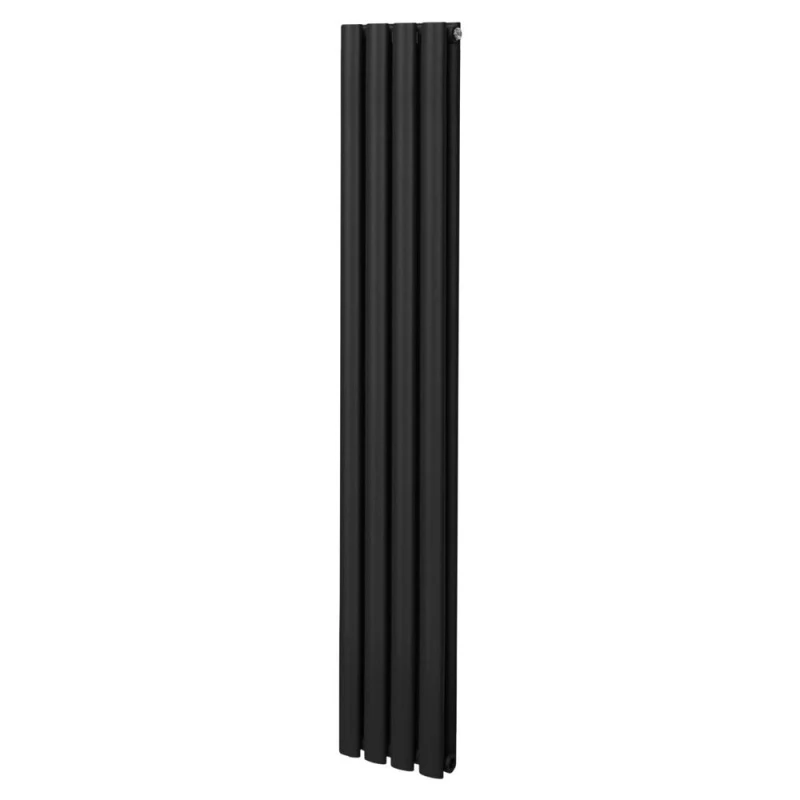 Image of Monstershop Oval Radiator - 1600 x 240mm - Black Black