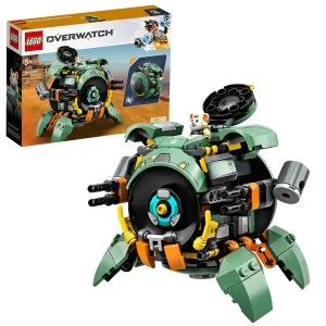 image of LEGO Overwatch Wrecking Ball Character Figure Set - 75976