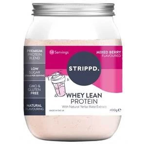 Image of Strippd Whey Lean Protein Powder Mixed Berry Flavour 490g