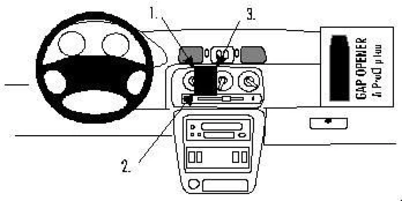 Image of Brodit ProClip ONLY for K11.