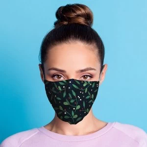 Image of Mistletoe Christmas Reusable Face Covering - Large