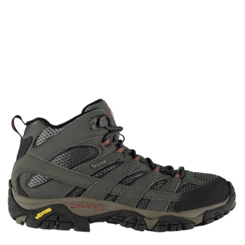 image of Merrell Moab 2 Mid GTX Mens Walking Boots - Grey