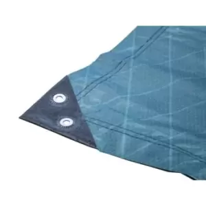 Image of Faithfull Tough-Tarp Tarpaulin Green 6 x 4m