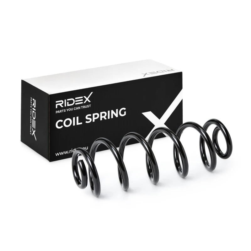 Image of RIDEX 188C3492 Coil spring Rear Axle Coil Spring (188)