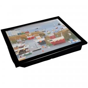 Image of Denby Harbour View Laptray With Black Edge