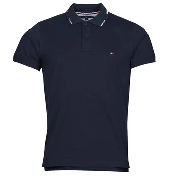 Tommy Hilfiger 1986 HILFIGER COLLAR, DW5 mens Polo shirt in Black - Sizes XXL,S,M,L,XL