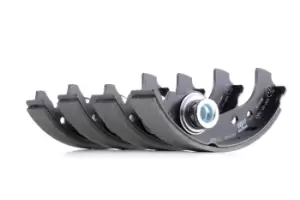Image of TRW Brake Shoes GS8160 Brake Shoe Set,Brake Lining FIAT,SEAT,LANCIA,Seicento / 600 Schragheck (187_),Panda Schragheck (141_),CINQUECENTO (170)