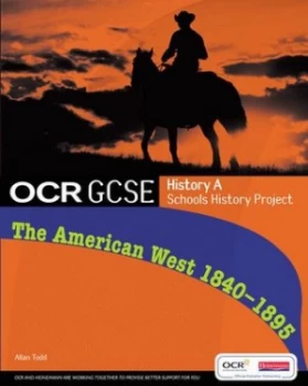 Image of The American West 1840-95 by Allan Todd Paperback