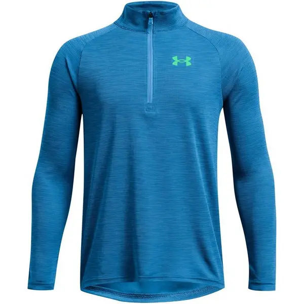 Image of Under Armour Tech Textured half Zip Performance Jackets 5-6 (XS) Blue 55864618155