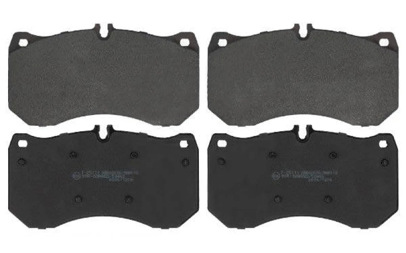 Image of Blue PRINT ADBP420041 Brake pad set Front Axle, prepared for wear warning indicator Brake Pad Set,disc brake (402)