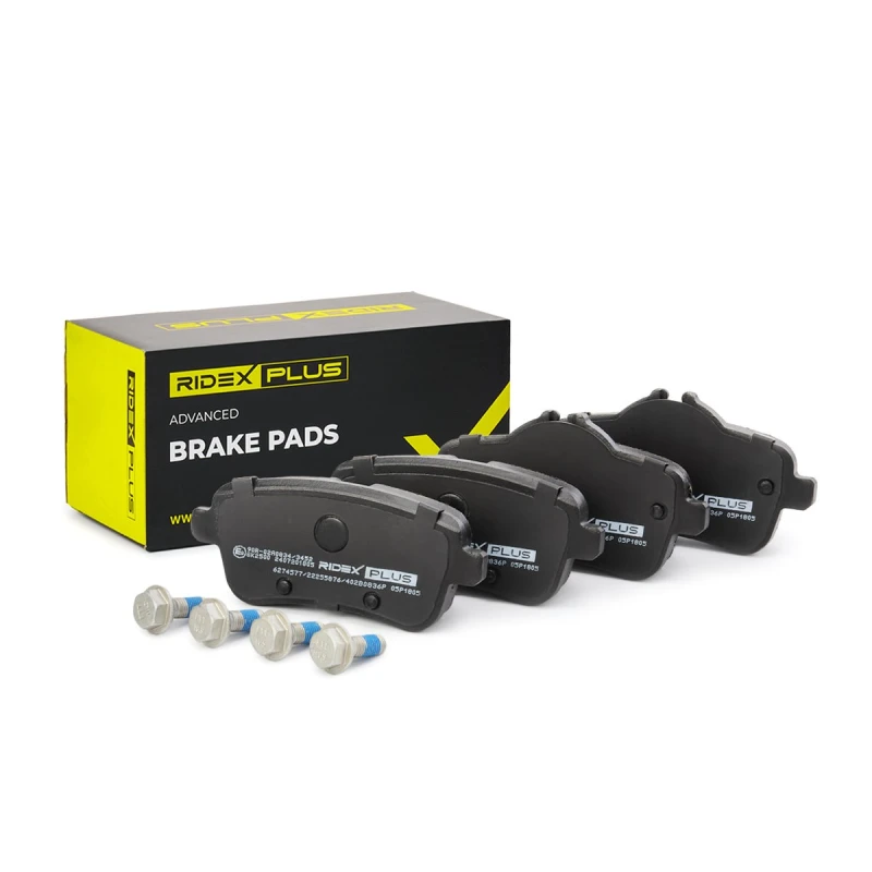 Image of RIDEX PLUS Brake pad set RIDEX PLUS 402B0836P