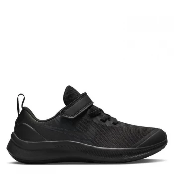 Image of Nike Star Runner 3 Little Kids Trainers - Triple Black