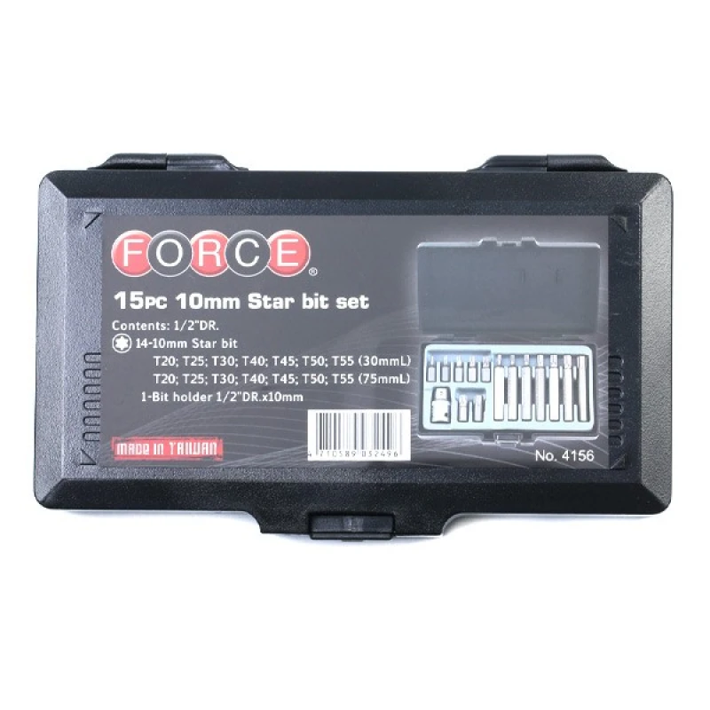 Image of FORCE Screwdriver Bits Set FORCE 4156