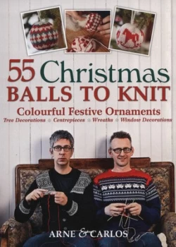 Image of 55 Christmas Balls to Knit by Arne Nerjordet Paperback