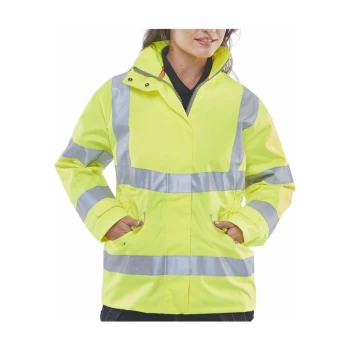 image of LADIES EXEC HI VIS JKT SY XL SIZE 16 - B-seen Hv Outer Wear