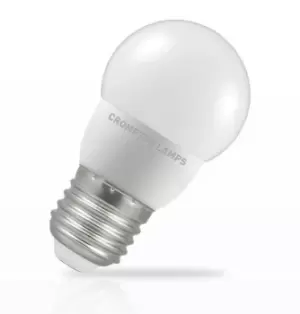 Image of Crompton Lamps LED Golfball 5.5W E27 Dimmable Daylight Opal (40W Eqv)