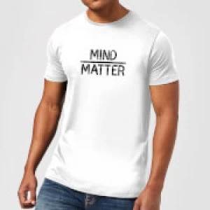 Image of Mind Over Matter T-Shirt - White - 3XL