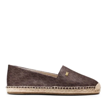 Image of Michael Kors Kendrick Signature Shoes - Brown 200