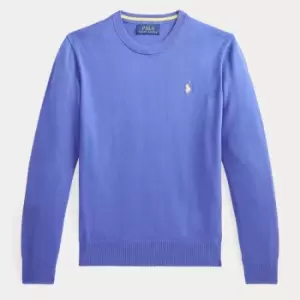 image of Ralph Lauren Boys Long Sleeve Pullover - Liberty Blue - 10-12 Years