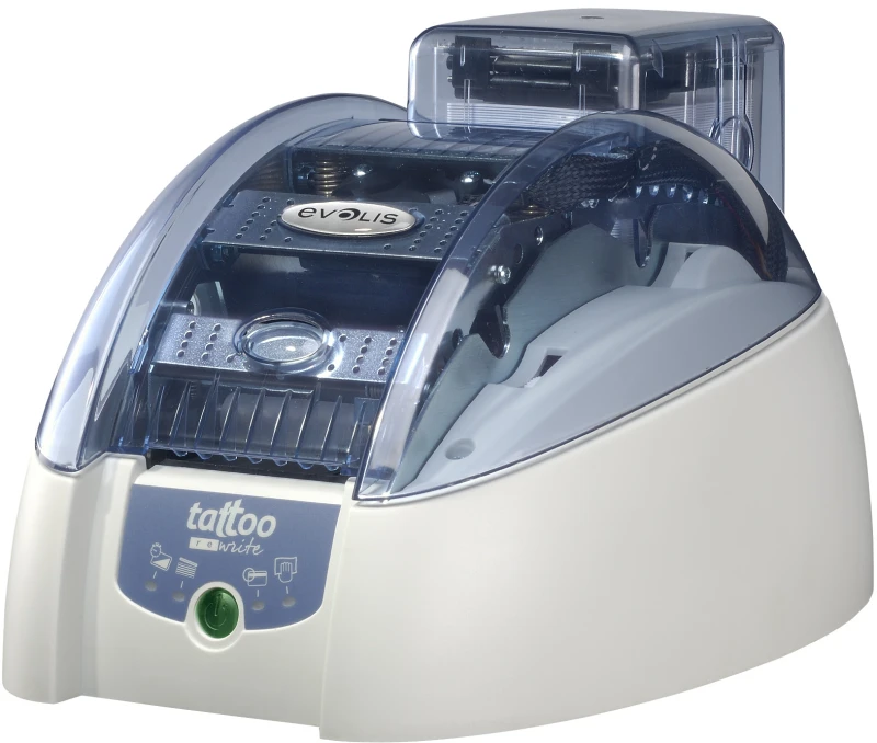 Image of Evolis Tattoo2 RW plastic card printer 300 x 300 DPI