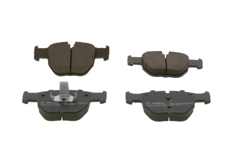 Image of Brake pad set Bosch 0 986 424 687