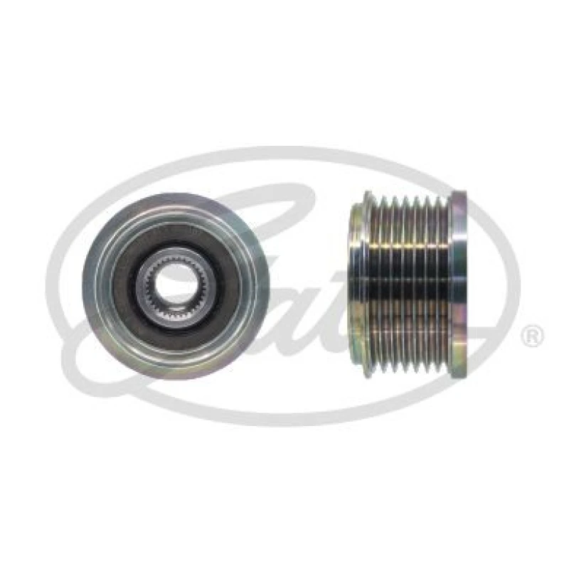 Image of GATES Alternator clutch pulley GATES OAP7247