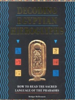 Image of Decoding Egyptian Hieroglyphs by Bridget Mcdermott Hardback