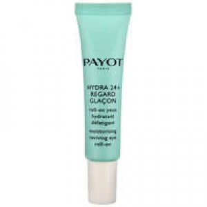 image of Payot Paris Hydra 24+ Regard Glacon: Moisturising Reviving Eyes Roll On 15ml