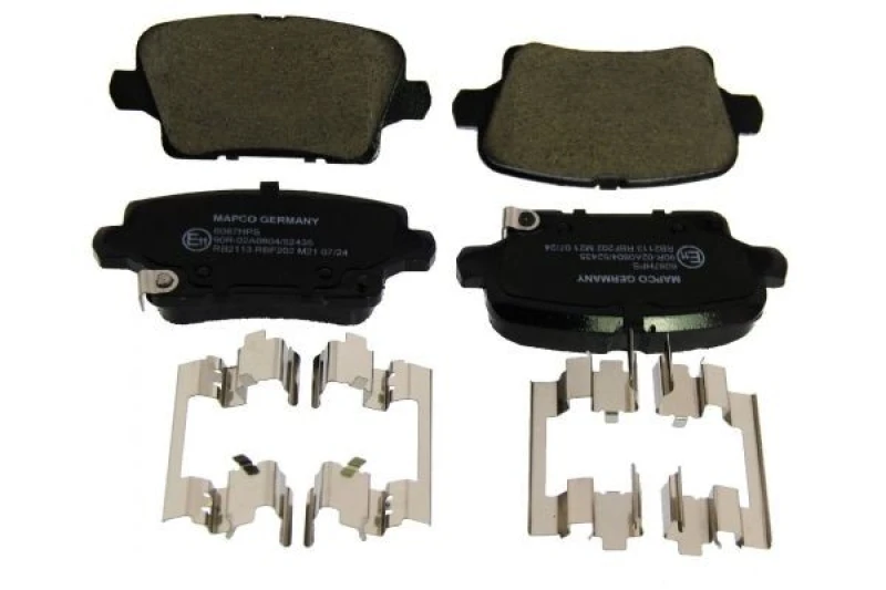 Image of Brake pad set MAPCO 6087HPS