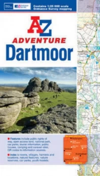 Image of Dartmoor Adventure Atlas by Geographers A-Z Map Company Paperback