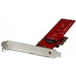 image of StarTech x4 PCI Express to M.2 PCIe SSD Adapter