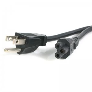 image of Startech.com 3 Feet Standard Laptop Power Cord - Nema 5-15p To C5