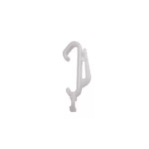Image of Pack of 40 Plastic Sliding Curtain Track Hook Gliders