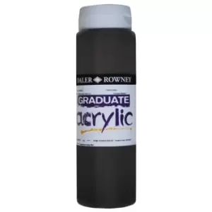 image of Daler Rowney 123500247 Graduate Acrylic Paint 500ml Raw Umber