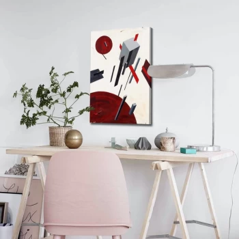 Image of 4570ABSC - 042 Multicolor Decorative Canvas Painting